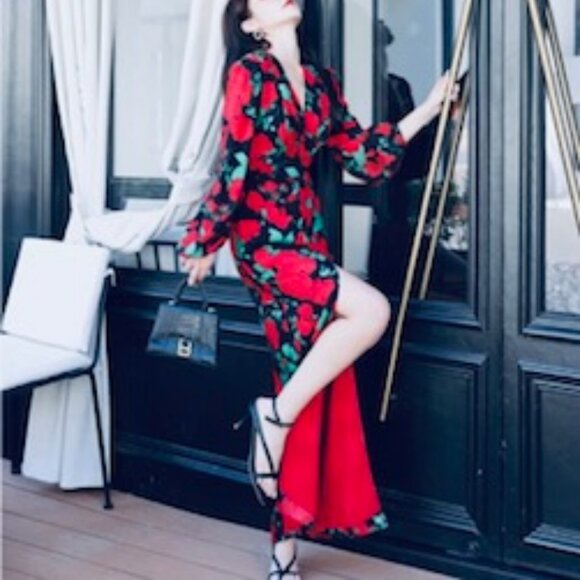 Robe en fleurie - Picture 5 of 6